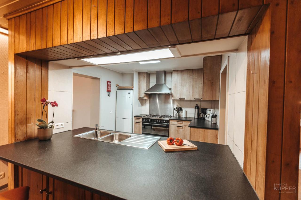 Villa Le Loup Gris - 35 Pers - Vue-Wellness, Butgenbach-Malmedy Exterior foto